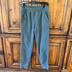 REI Gray Jogger Sweatpants with Tapered Leg